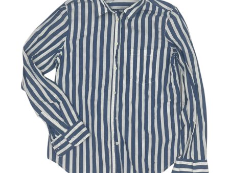 Top Ls By Gap In Blue & White, Size:S Sale