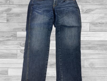 Jeans Boyfriend By White House Black Market In Blue Denim, Size: 16 Hot on Sale