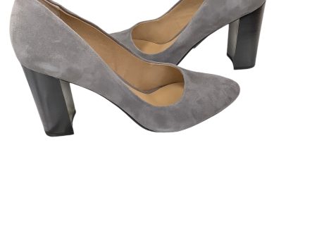 Shoes Heels Block By Franco Sarto In Grey, Size: 8.5 Online Sale