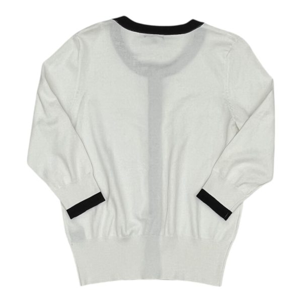 Sweater Cardigan By Premise In White, Size:L For Sale