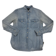 Top Long Sleeve By Banana Republic In Blue Denim, Size: S Supply