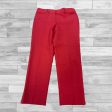 Pants Dress By Loft In Red, Size: 6 For Cheap