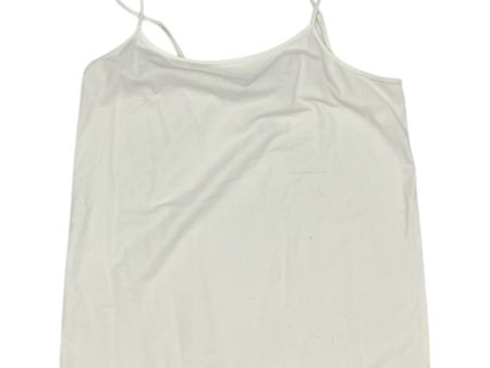 Tank Top By Liz Lange Maternity In White, Size:Xxl For Cheap