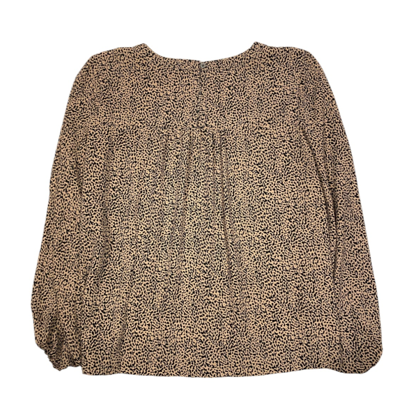 Top Long Sleeve By Loft In Animal Print, Size: Xs Online Hot Sale