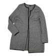 Sweater Cardigan By Talbots In Grey, Size:Lp Hot on Sale