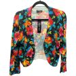 Sweater Cardigan By Spense In Floral Print, Size: L Cheap