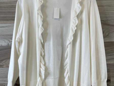 Cardigan By Loft In White, Size: Xl For Cheap