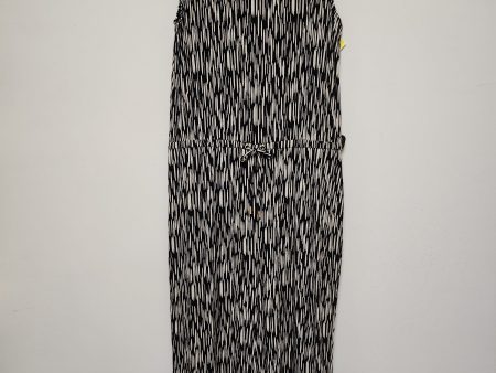 Jumpsuit By Chicos In Black & Tan, Size: Xl Hot on Sale