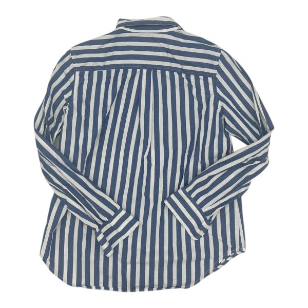 Top Ls By Gap In Blue & White, Size:S Sale