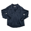 Top Long Sleeve By Frame In Navy, Size: S Supply