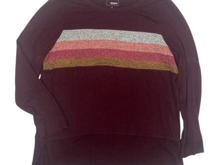 Top Ls By Sonoma In Red, Size:L Discount