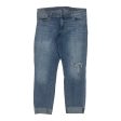 Jeans Straight By Kut In Blue Denim, Size:14 For Cheap