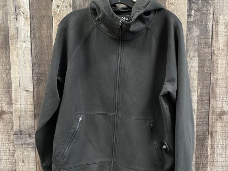 Athletic Sweatshirt Hoodie By Dsg Outerwear In Black, Size: L For Cheap