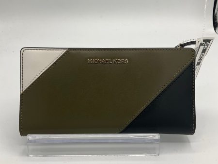 Wallet Leather By Michael Kors, Size: Medium Online now