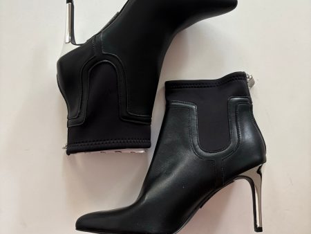 Boots Ankle Heels By Adrienne Vittadini In Black, Size: 7.5 Supply