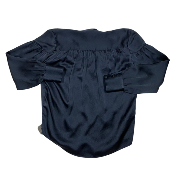 Top Long Sleeve By Frame In Navy, Size: S Supply