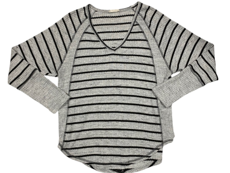 Top Long Sleeve By Hummingbird In Grey, Size: S Online