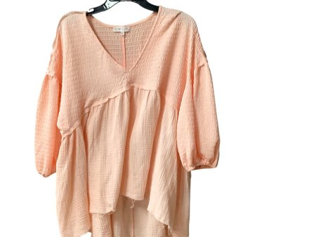 Top Long Sleeve Basic By Clothes Mentor In Pink, Size: S Discount