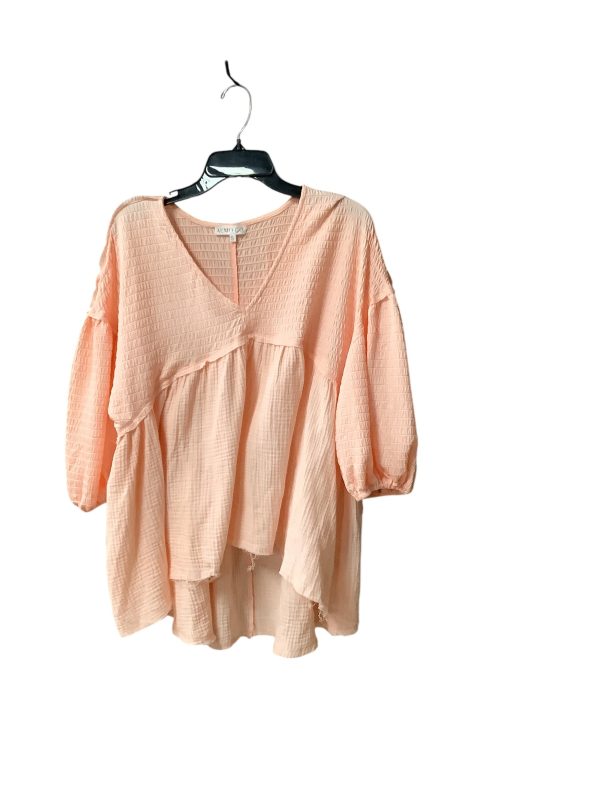 Top Long Sleeve Basic By Clothes Mentor In Pink, Size: S Discount