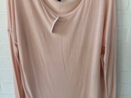 Top Long Sleeve Basic By Banana Republic In Pink, Size: S Cheap