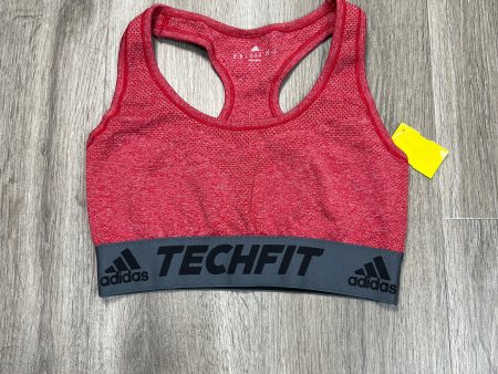 Athletic Bra By Adidas In Red, Size: M For Discount