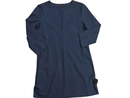 Tunic 3 4 Sleeve By Theory In Blue, Size: S For Cheap