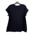 Top Short Sleeve Basic By Calvin Klein In Black, Size: L Online now