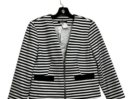 Blazer By Nine West Apparel In Striped Pattern, Size: 6 Sale