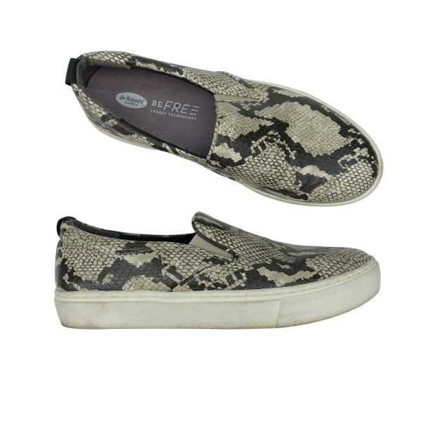 Shoes Flats By Dr Scholls In Snakeskin Print, Size:9 For Discount