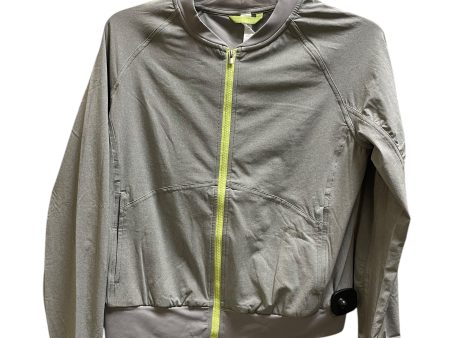 Athletic Jacket By Clothes Mentor In Grey, Size: 4 Online