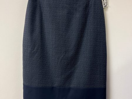 Skirt Designer By Hugo Boss In Navy, Size: 6 Online Sale