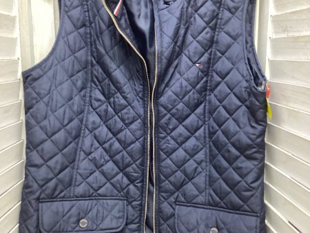 Vest Puffer & Quilted By Tommy Hilfiger In Navy, Size: L Hot on Sale