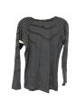 Athletic Top Short Sleeve By Lululemon In Grey, Size: S For Cheap