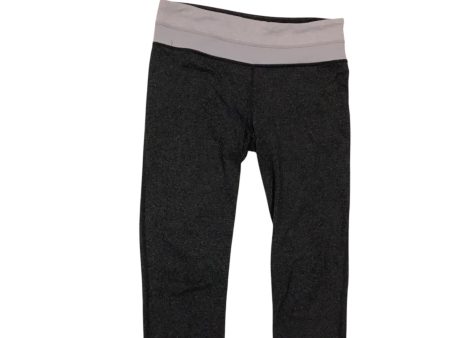 Athletic Capris By Lululemon In Grey, Size: 8 Online Sale