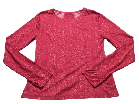 Athletic Top Long Sleeve Crewneck By Clothes Mentor In Pink, Size: S Online