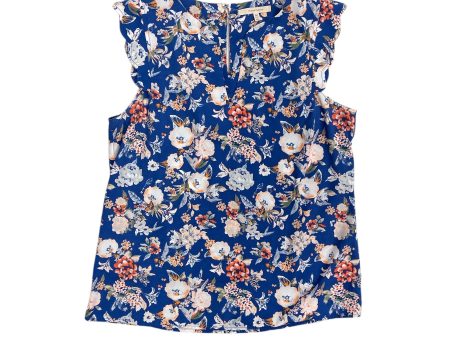 Top Sleeveless By 41 Hawthorn In Floral Print, Size: M Online Sale