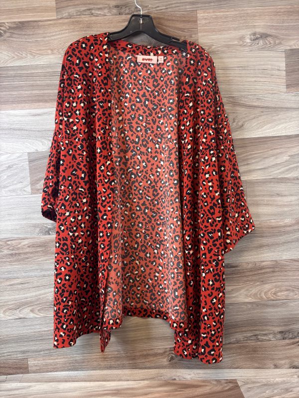 Kimono By Evri In Animal Print, Size: 2x Online now