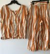 Pants Set 2pc By Rachel Zoe In Orange, Size: M For Cheap