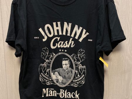 Top Short Sleeve By Cash In Black, Size: Xl Supply