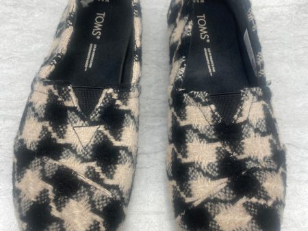 Shoes Flats By Toms In Plaid Pattern, Size: 5.5 Sale