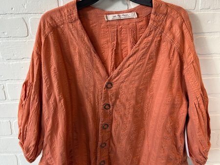 Top 3 4 Sleeve By We The Free In Orange, Size: Xs Online Hot Sale