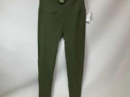 Athletic Leggings By Fabletics In Green, Size: M Cheap