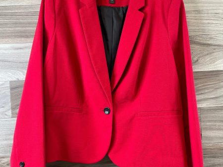 Blazer By Worthington In Red, Size: Xlp Online Hot Sale