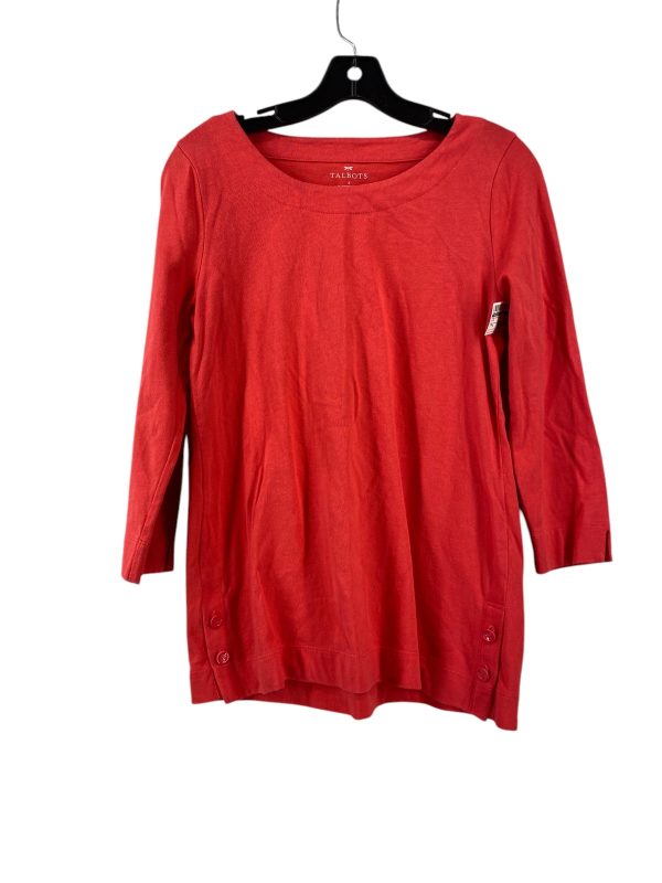 Top 3 4 Sleeve By Talbots In Pink, Size: S Online Sale