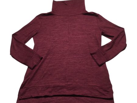 Tunic Long Sleeve By A New Day In Purple, Size: M Fashion