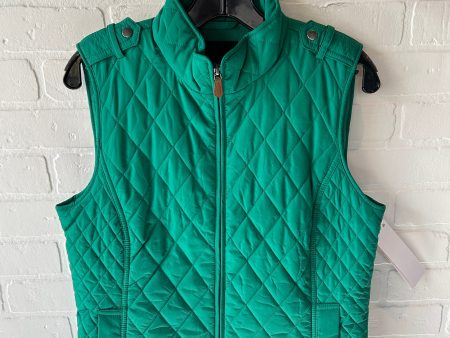 Vest Puffer & Quilted By Talbots In Green, Size: Mp Discount