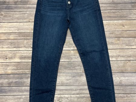 Jeans Skinny By Loft In Blue Denim, Size: 6 Discount