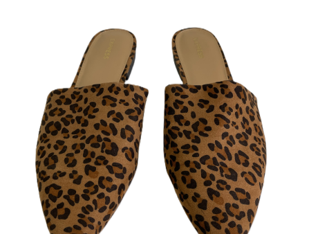 Shoes Flats By Express In Animal Print, Size: 10 Hot on Sale