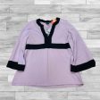 Top 3 4 Sleeve By Inc In Lilac, Size: Xl Online now