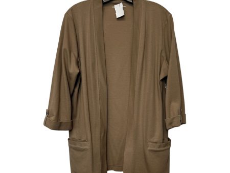 Cardigan By Croft And Barrow O In Tan, Size: Xl Supply